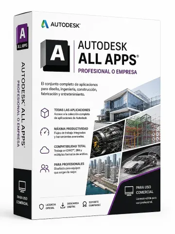 Autodesk Commercial All Apps Profesional o Empresa