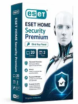 ESET Home Security Premium Bind Key Panel 20 Dispositivos 2 Años
