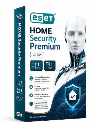 ESET Home Security Premium Key 1 Dispositivo 1 año