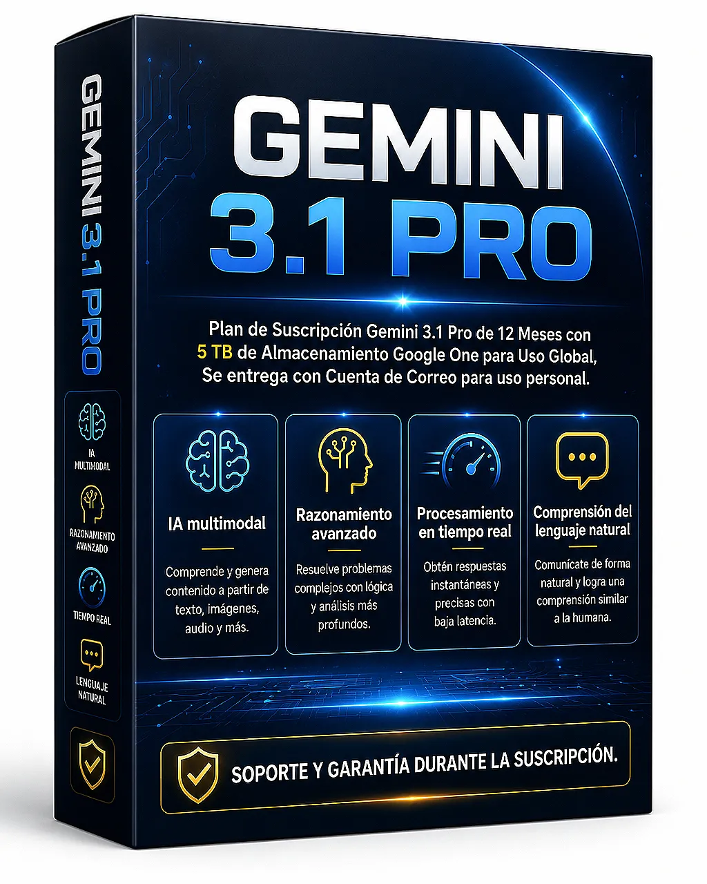 Gemini 3.1 con Google Drive 5TB