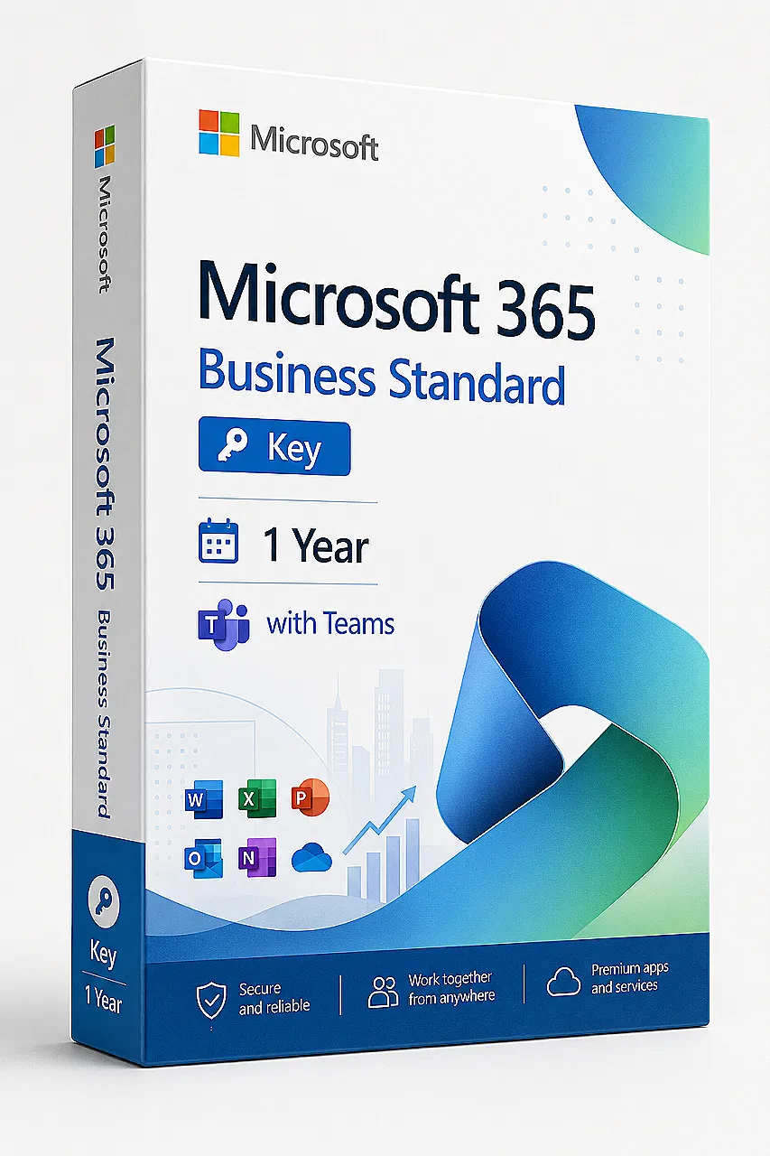 Microsoft 365 Business Standard Key for one year with Teams