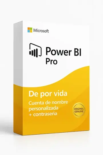Power BI Pro De por vida nombre personalizado