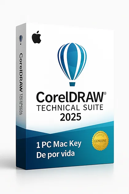 CorelDRAW Technical Suite 2025 para 1 PC Mac