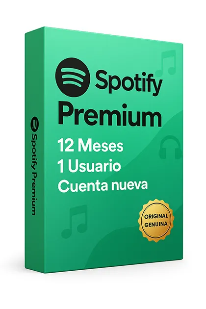 Spotify Premium 12 Meses 1 Usuario Cuenta nueva