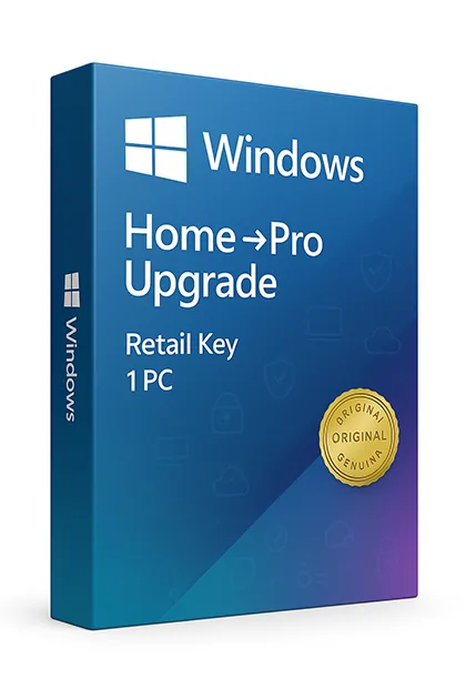 Windows Home Upgrade Pro Retail Key 1 PC