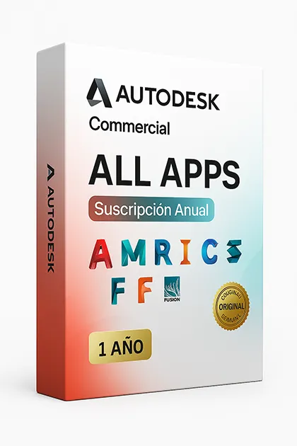 Autodesk Commercial All Apps 1 Suscripción anual