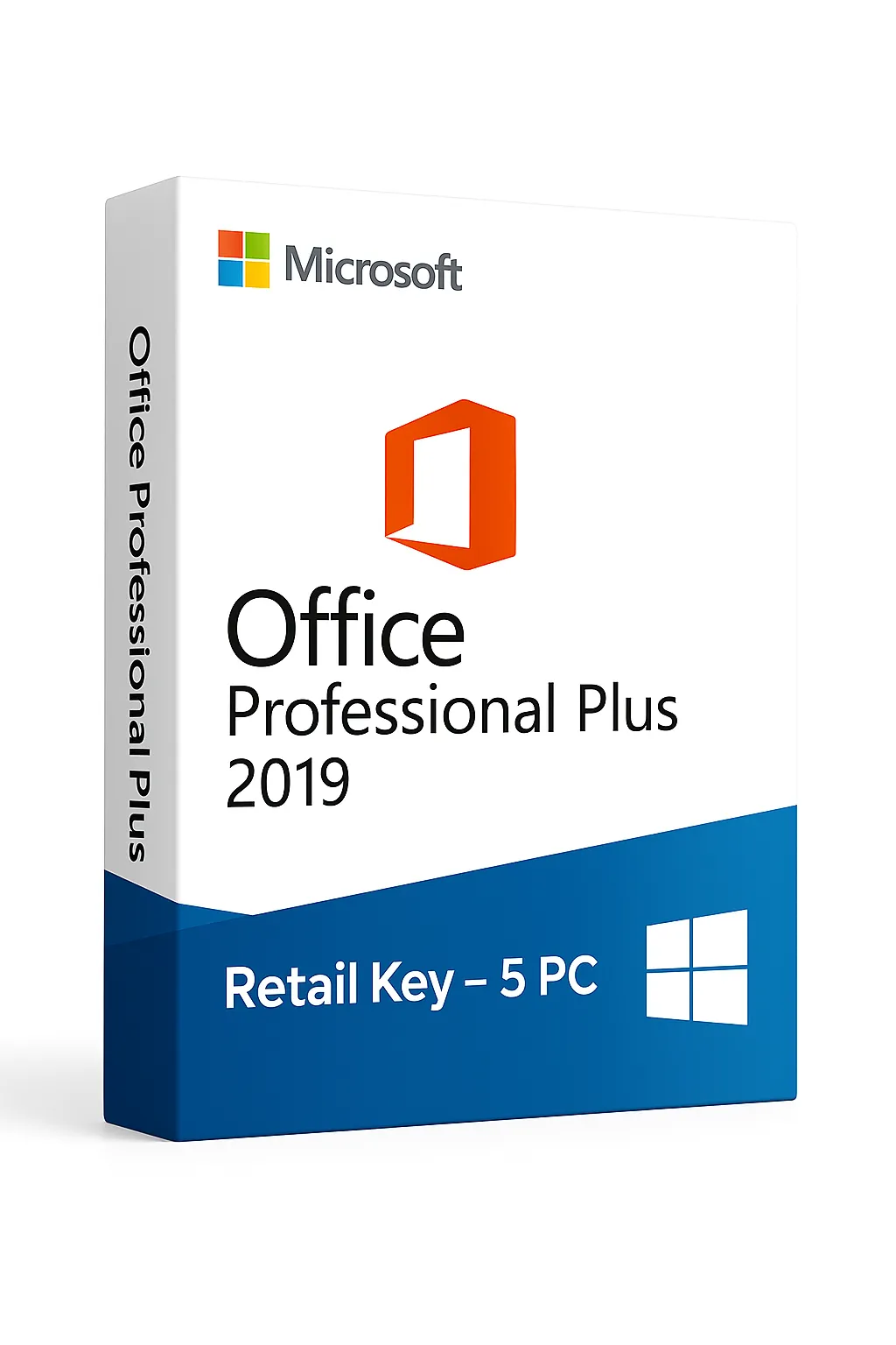 Office 2019 Professional Plus Retail Key 5 PC